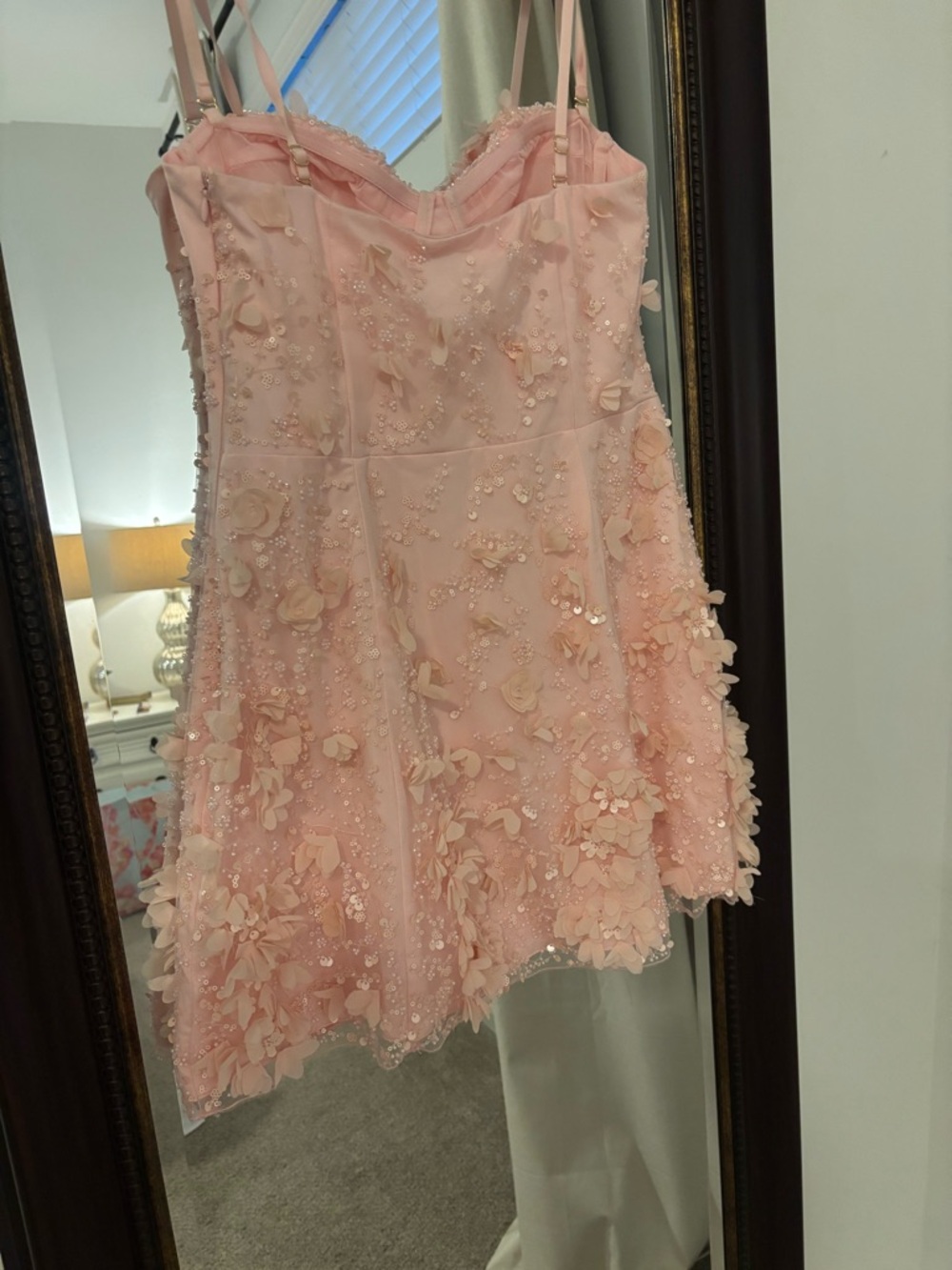 Spring wedding guest dress. Homecoming dress. Oh Polly dress - Picture 6 of 7